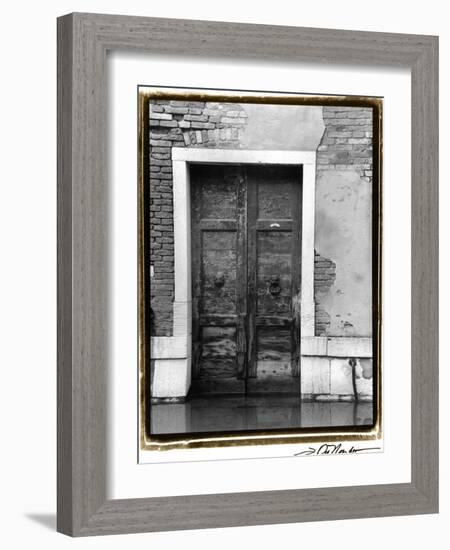 The Doors of Venice III-Laura Denardo-Framed Art Print