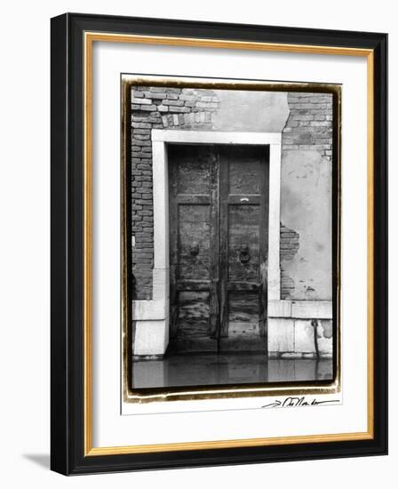 The Doors of Venice III-Laura Denardo-Framed Art Print