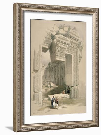 The Doorway, Baalec-David Roberts-Framed Giclee Print