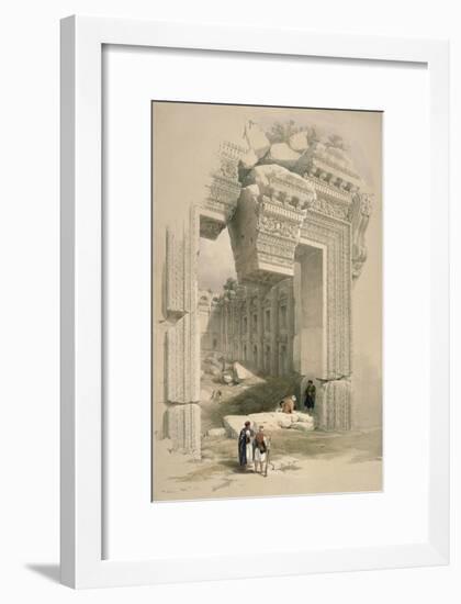 The Doorway, Baalec-David Roberts-Framed Giclee Print