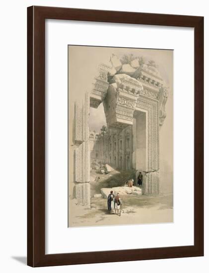 The Doorway, Baalec-David Roberts-Framed Giclee Print