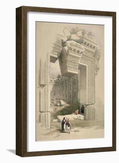 The Doorway, Baalec-David Roberts-Framed Giclee Print