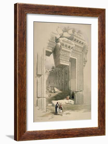 The Doorway, Baalec-David Roberts-Framed Giclee Print