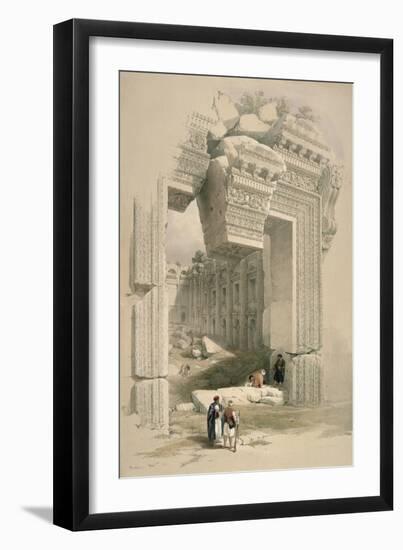 The Doorway, Baalec-David Roberts-Framed Giclee Print