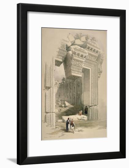 The Doorway, Baalec-David Roberts-Framed Giclee Print