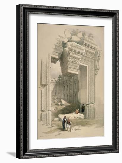 The Doorway, Baalec-David Roberts-Framed Giclee Print