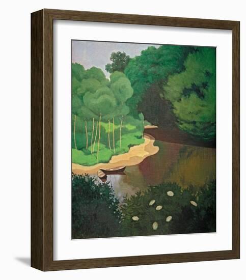 The Dordogne near Carennac-Félix Vallotton-Framed Giclee Print