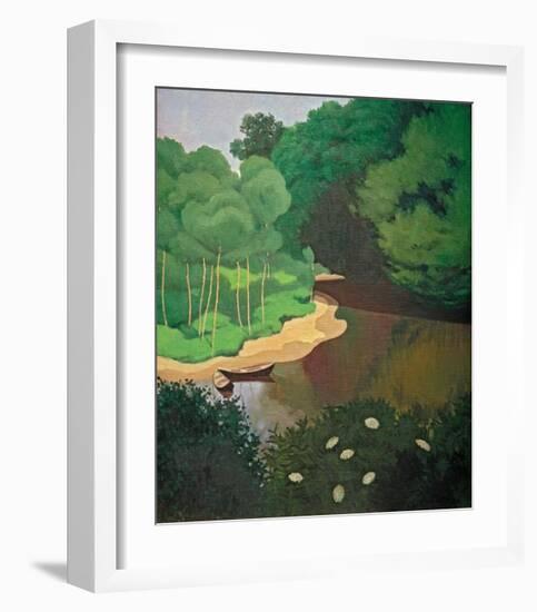 The Dordogne near Carennac-Félix Vallotton-Framed Giclee Print