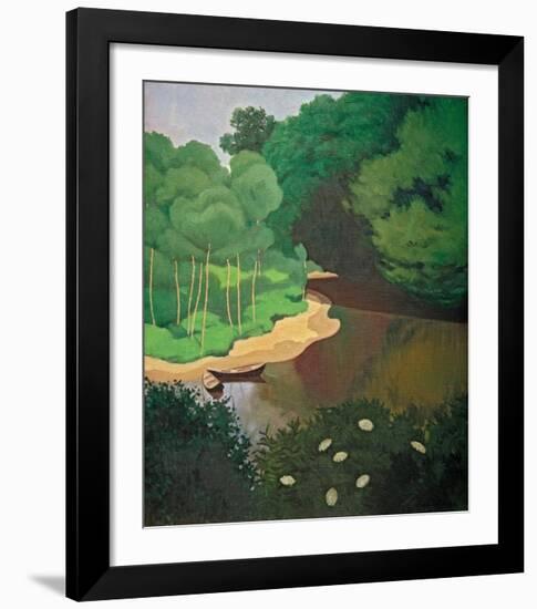 The Dordogne near Carennac-Félix Vallotton-Framed Giclee Print