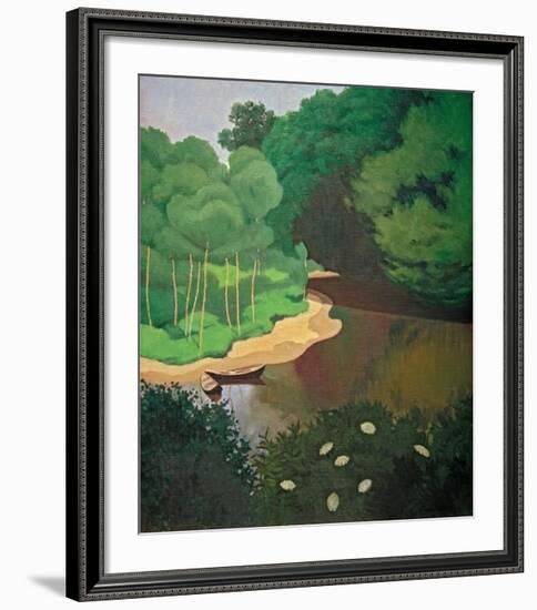 The Dordogne near Carennac-Félix Vallotton-Framed Giclee Print