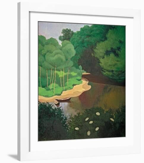 The Dordogne near Carennac-Félix Vallotton-Framed Giclee Print