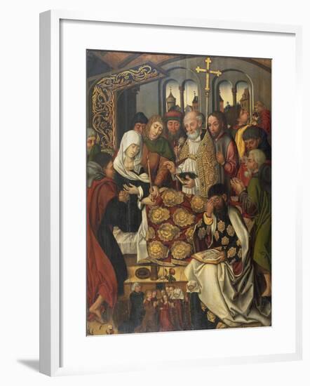 The Dormition of the Virgin Mary-Michael Wolgemut-Framed Giclee Print