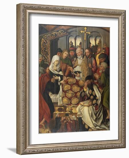 The Dormition of the Virgin Mary-Michael Wolgemut-Framed Giclee Print