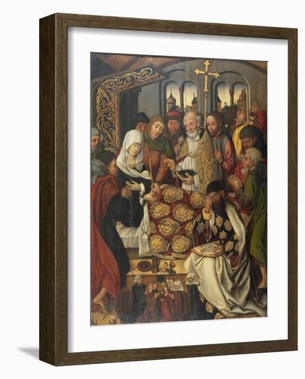 The Dormition of the Virgin Mary-Michael Wolgemut-Framed Giclee Print