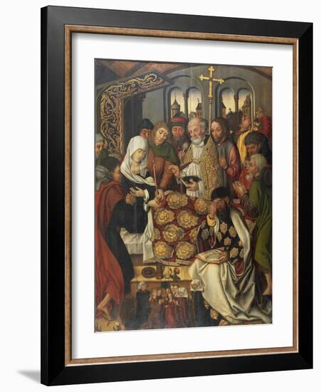 The Dormition of the Virgin Mary-Michael Wolgemut-Framed Giclee Print