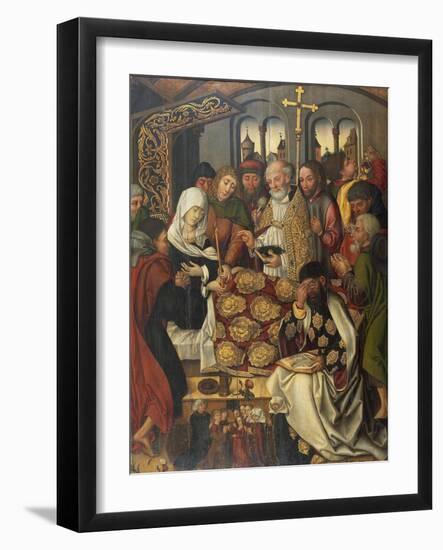 The Dormition of the Virgin Mary-Michael Wolgemut-Framed Giclee Print