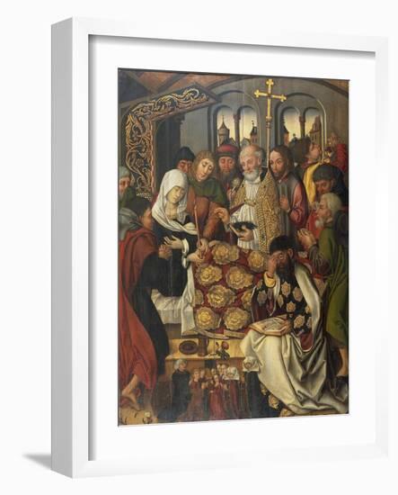 The Dormition of the Virgin Mary-Michael Wolgemut-Framed Giclee Print