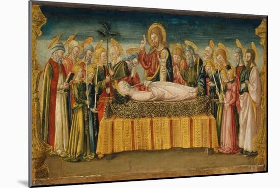 The Dormition of the Virgin-Neri Di Bicci-Mounted Giclee Print