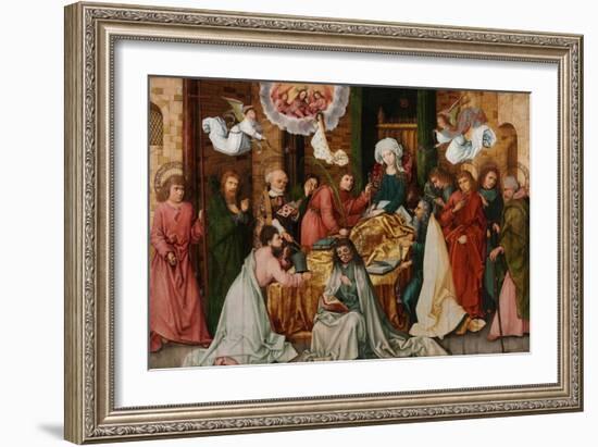 The Dormition of the Virgin-Hans Holbein the Elder-Framed Giclee Print