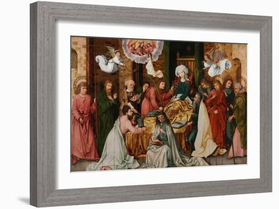 The Dormition of the Virgin-Hans Holbein the Elder-Framed Giclee Print