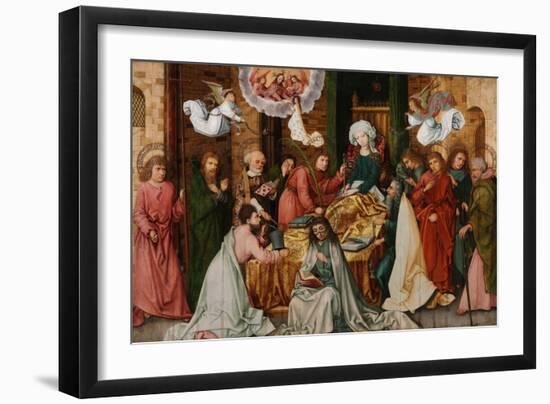 The Dormition of the Virgin-Hans Holbein the Elder-Framed Giclee Print