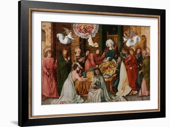 The Dormition of the Virgin-Hans Holbein the Elder-Framed Giclee Print