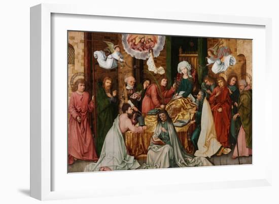 The Dormition of the Virgin-Hans Holbein the Elder-Framed Giclee Print