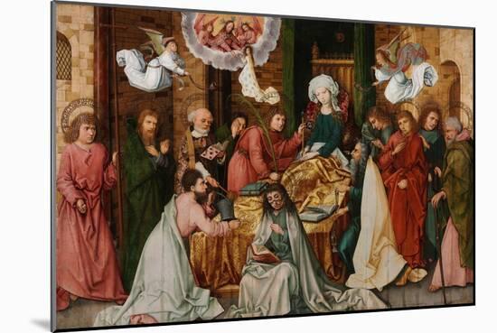 The Dormition of the Virgin-Hans Holbein the Elder-Mounted Giclee Print