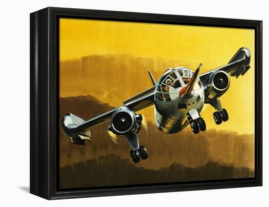 The Dornier DO 31E-Wilf Hardy-Framed Premier Image Canvas