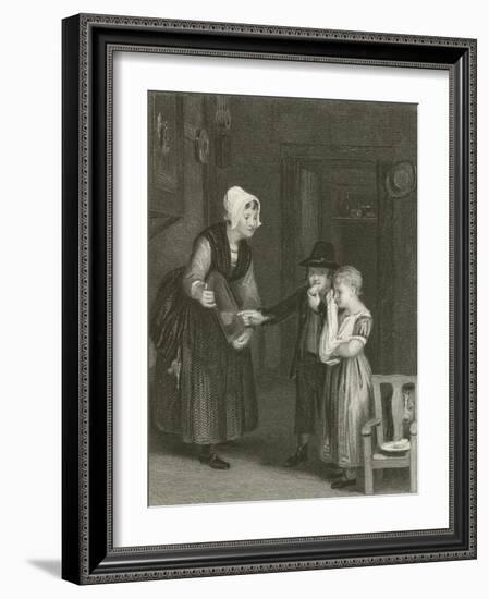 The Dorty Bairn-Sir David Wilkie-Framed Giclee Print