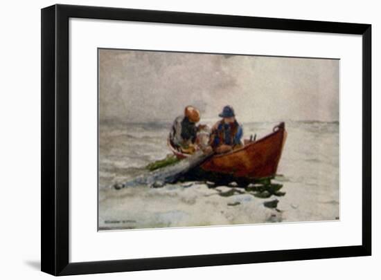 The Dory-Winslow Homer-Framed Art Print