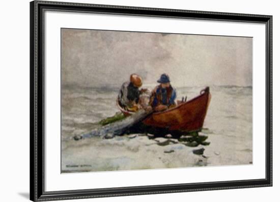 The Dory-Winslow Homer-Framed Art Print