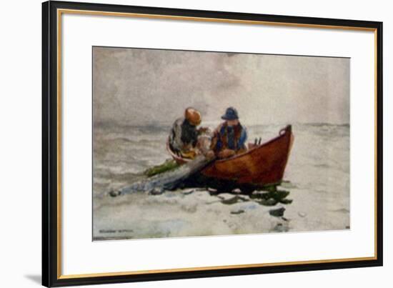 The Dory-Winslow Homer-Framed Art Print