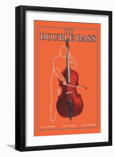 The Double Bass--Framed Art Print