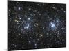 The Double Cluster, NGC 884 and NGC 869, as Seen in the Constellation of Perseus-Stocktrek Images-Mounted Photographic Print