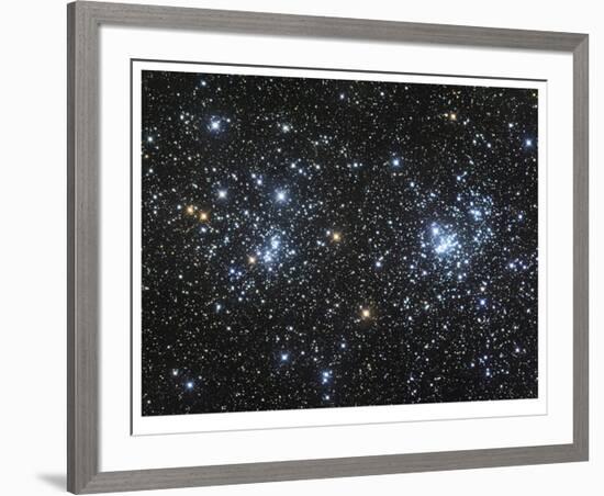 The Double Cluster-Robert Gendler-Framed Giclee Print