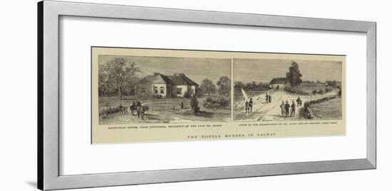 The Double Murder in Galway-null-Framed Giclee Print