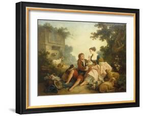 The Dove's Nest, 1785-Jean-Baptiste Huet-Framed Giclee Print