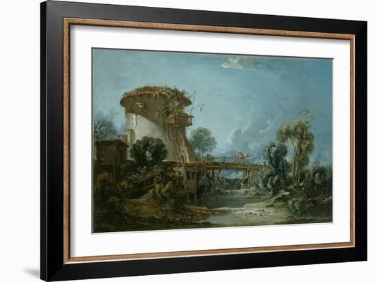 The Dovecote, 1758-Francois Boucher-Framed Giclee Print