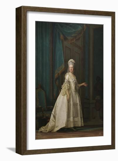 The Dowager Queen Juliane Marie of Denmark, 1776-Vigilius Erichsen-Framed Giclee Print