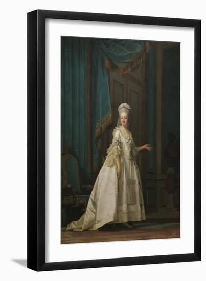 The Dowager Queen Juliane Marie of Denmark, 1776-Vigilius Erichsen-Framed Giclee Print