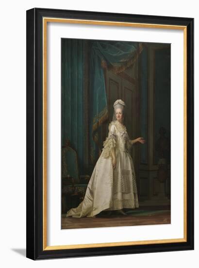 The Dowager Queen Juliane Marie of Denmark, 1776-Vigilius Erichsen-Framed Giclee Print