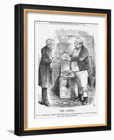 The Dowry, 1863-John Tenniel-Framed Giclee Print