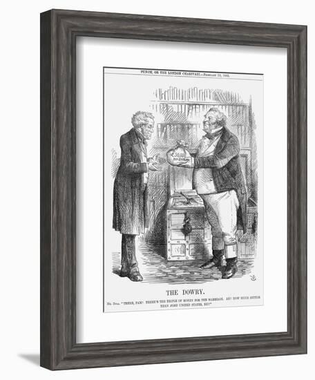 The Dowry, 1863-John Tenniel-Framed Giclee Print