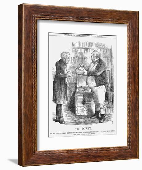 The Dowry, 1863-John Tenniel-Framed Giclee Print