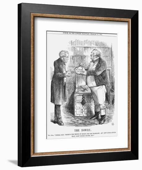 The Dowry, 1863-John Tenniel-Framed Giclee Print