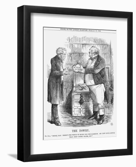 The Dowry, 1863-John Tenniel-Framed Giclee Print