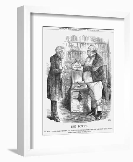 The Dowry, 1863-John Tenniel-Framed Giclee Print