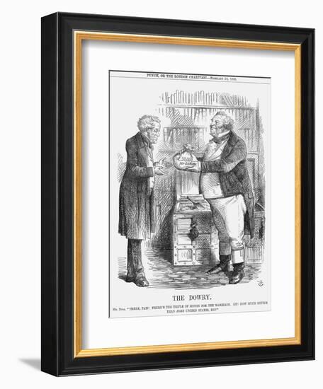 The Dowry, 1863-John Tenniel-Framed Giclee Print