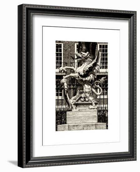 The Dragon Boundary Mark - City of London - UK - England - United Kingdom - Europe-Philippe Hugonnard-Framed Art Print